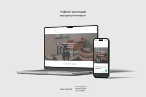 Pedicure Veenendaal heeft een website laten maken